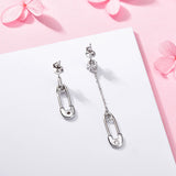  silver  Drop earrings
