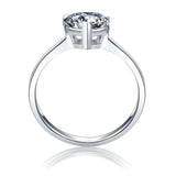 Simple Zirconia Gemstone Rings Design Lovely Engagement Ring