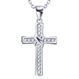 Classic Crossing Necklace Fashion Wholesale 925 Sterling Silver Jewelry For Woman And Man