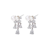 bead earrings tassel earrings