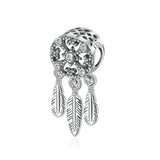 Dream catcher Beads Charm Feather Bracelet Beads Accessories Pendant Jewelry Accessories