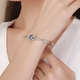 S925 Sterling Silver Zirconia Starry Bracelet