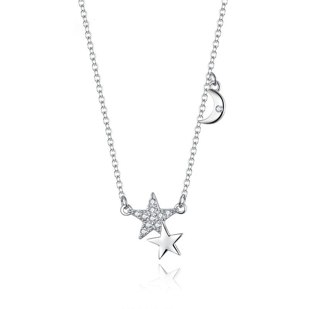 PANDORA X Disney Cinderella Blue Star Necklace | Womens jewelry necklace, Star  necklace, Amethyst necklace pendant