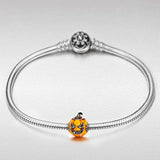 Christmas Charms Gifts 925 Sterling Silver Pumpkin Holiday Beads for Pandöra Charms Bracelets for Women Christmas Jewelry Gift for Teen Girls Kids