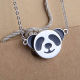 Silver Panda Pendant Necklaces New Arrival Fashion Jewelry