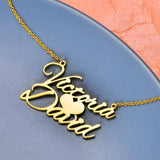 Silver Personalized Name Necklace Adjustable 16”-20”