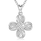  Celtic knot Flower Pendant