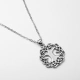 925 Sterling Silver Celtics Knot Tree Of Life Pendant Necklace For Men Women irish Celtics Knot Fine Jewelry