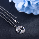 925 Sterling Silver Supper Man & Tree Of Life Pendant Necklace For Men Women irish Celtics Knot Fine Jewelry