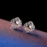 925 Sterling Silver Celtics knot stud earring Irish Knot earrings Fashion Jewelry for Women men For Dropshipping