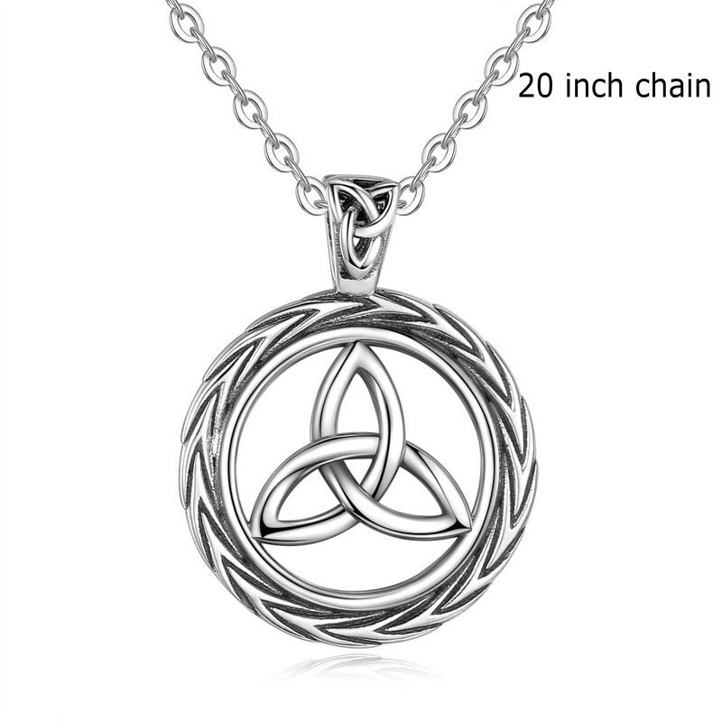 Witchcraft Celtic Knot Pendant Necklace for Women/Men Stainless Steel  Slavic Amulet Necklaces Jewelry nudo de bruja N3380S02 | Celtic knot pendant,  Celtic knot pendant necklace, Amulet necklace