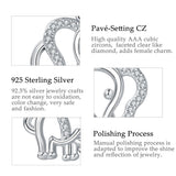 925 sterling Silver Mammoth & elephant cub Pendant Animal CZ Necklace Fine Elegant  Jewelry for women Xmas Gift