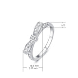 Factory Direct Supply Rings 925 Silver Cubic Zirconia Ring Women