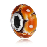 Murano Glass Charm 925 Sterling Silver for Bracelet and Necklace