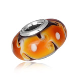 Murano Glass Charm 925 Sterling Silver for Bracelet and Necklace