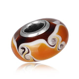 925 Sterling Silver-Murano Glass Charm for Bracelet and Necklace