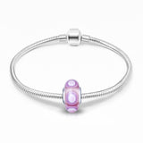 Murano Glass 925 Sterling Silver Charm for Bracelet and Necklace