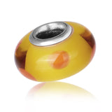 925 Sterling Silver Murano Glass Charm for Bracelet and Necklace