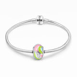925 Sterling Silver- Craft Colorful Charm for Bracelet and Necklace