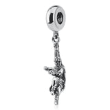925 Sterling Silver Hero Figure Charm for Bracelet and Necklace