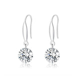 S925 Sterling silver Dangle Drop Earring Tassel Hook Earring for Women