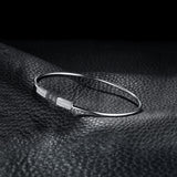 Minimalist bracelet 925 Sterling Silver Bangles Bracelet Bracelets For Women Silver 925 Jewelry