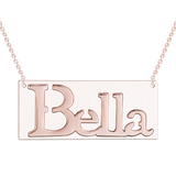 Carry Your Name -925 Sterling Silver Personalized Name Necklace Adjustable 16”-20”