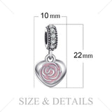 925 Sterling Silver MternaL Love Dangles Charms Fit Bracelets Gifts For Her Anniversary Fashion Jewelry New Arrival