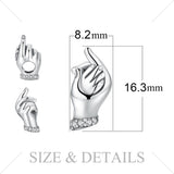 Family Hands 925 Sterling Silver Beads Charms Silver 925 Original For Bracelet Silver 925 original Jewelry