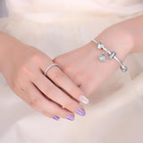 Love Knit 925 Sterling Silver Beads Charms Silver 925 Original For Bracelet