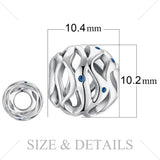 Waves 925 Sterling Silver Beads Charms Silver 925 Original Fit Bracelet Silver 925 original Beads Jewelry