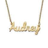 Personalized 925 Sterling Silver Cursive Name Necklaces