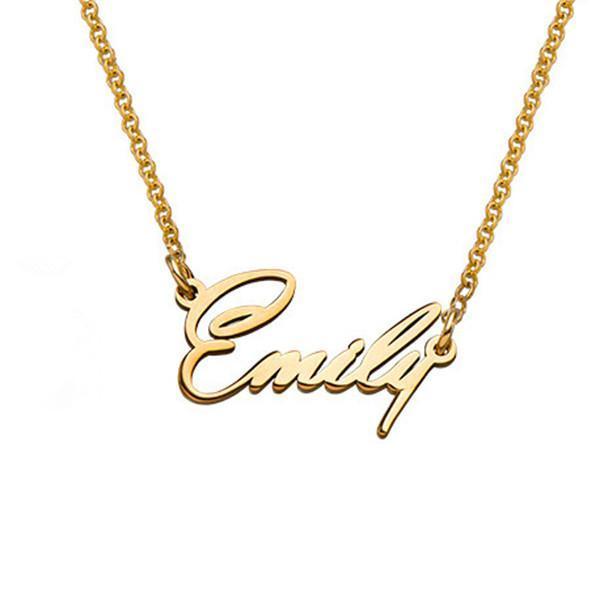 Personalized Name Necklace Adjustable 16”-20”