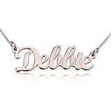Personalized Classic Name Necklace Adjustable Chain 16”-20"
