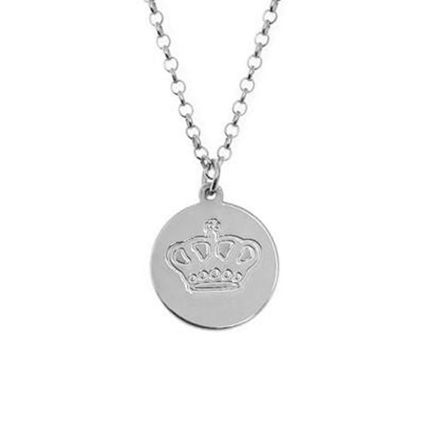 925 Sterling Silver Personalized Engraved Charm Necklace Adjustable 16”-20” - 925 Sterling Silver OEM And Customization