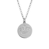 925 Sterling Silver Personalized Engraved Charm Necklace Adjustable 16”-20” - 925 Sterling Silver OEM And Customization