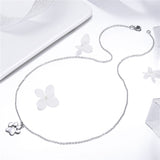 S925 Sterling Silver Pet's Footprint Necklace For Girls