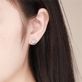 925 Sterling Silver  Star Stud Earrings