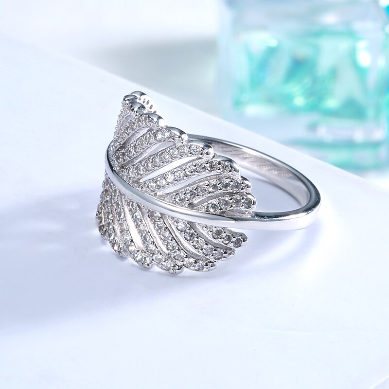  JKEIO 925 Sterling Silver Adjustable Peony Leaf Ring Blank  Finger Ring Components Ring Settings Without Stones for Half Drilled Beads  Pearl Jewelry Making DIY Gift for Women : Clothing, Shoes 