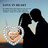 925 Sterling silver heart urn pendant chains Ashes Holder Memorial Keepsake necklace Cremation Jewelry