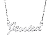 Custom Sterling Silver Name Necklaces