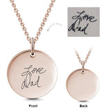 in 925 Sterling Silver Personalized Engraved Your Name Necklace Adjustable 16”-20”