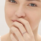 Online Jewellery Wholesale Zirconia Engagement Rings with Big Gemstone ring