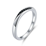 925 Sterling Silver Minimalism Ring Precious Jewelry For Women and Men