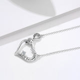 Number Eight Zircon Necklace Always My Friend Forever My Sister Necklace