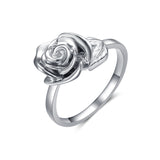 Rose Rings Opening Adjustable Husband Send Wife Gift Rings