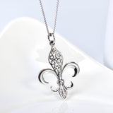 Classic Wedding Engagement Jewelry Necklace Wholesale 925 Sterling Silver Necklace