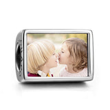 Sister Brother Pictures Beads Charms Silver for Bracelet Wholesale
