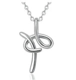 H Letter Name Pendant Necklace