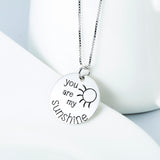 You Are My Necklace Loveing Wholesale 925 Sterling Silver Anniversary Gift Jewelry For Woman And Man